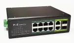 NONAME PoE switch 8x100Mbps PoE + 2x Gigabit UPLINK, SFP, 120W Industrial