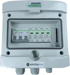 EMITER Switchgear attached AC Hermetic IP65 Surge Arrester Emitter Noark Type 2 , 10A 3-F