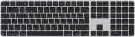 Klaviatuur APPLE Magic keyboard Universal USB + Bluetooth QWERTY Russian Black