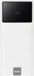 Noname Powerbank Baseus Star-Lord 20000mAh 22,5W z wyświetlaczem cyfrowym i kablem USB-C 3A 30cm - biały