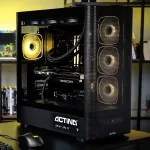 Actina 5901443440239 PC AMD Ryzen&trade; 9 9900X3D 32 GB DDR5-SDRAM 2 TB SSD NVIDIA GeForce RTX 5090 Midi Tower Black