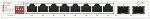ASUS | QG-U1080 | 8-Port 2.5G and 2-Port 10G SFP+ Switch | Unmanaged | Desktop | SFP+ ports quantity 2 x 10G SFP+ ports