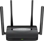 MERCUSYS MR25BE wireless router Gigabit Ethernet Dual-band (2.4 GHz / 5 GHz) Black