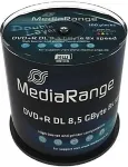 Toorikud No name MediaRange DVD+R 8.5GB 100pcs 8x Double Layer voll bedruckba