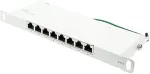 GoodConnections Good Connections Patchpanel 10"Cat. 6 8-P. 0,5 HE reinwei&szlig;