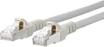 METZ CONNECT Patchkabel Cat.6A AWG 26 grau 0,5m