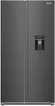 K&uuml;lmik MPM Total No Frost -439-SBS-15/ND Side-by-Side Fridge, stainless steel, height 177 cm