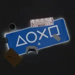 Paladone Sony Playstation Light Up Desk Mat