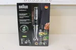 Braun SALE OUT. | Hand Blender | MQ9138XI MultiQuick 9 | Hand Blender | 1200 W | Ice crushing | Black/Stainless Steel | DAMAGED PACKAGING