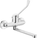 Deante Wall-mounted kitchen faucet with lever Clinic
