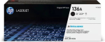 Tooner Hp Toner 136A LaserJet Black Originaal HP 136A LaserJet (W1360A)