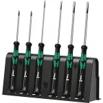 WERA Serie Kraftform Micro 2035/6 A - Pr&auml;zisions-Schraubendreher-Set (05118150001)