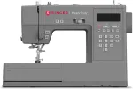 Singer | Heavy Duty Sewing Machine | HD6705C | Rechargeable | Number of stitches 200 | Number of buttonholes 1 | Grey | Number of brush heads included 1