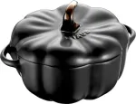 Zwilling Mini Cocotte round pumpkin Staub - Black, 700 ml
