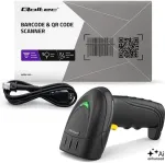 QOLTEC Barcode scanner 1D 2D QR EAN USB
