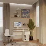 TOP E SHOP PORTO Desk Right White