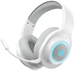 QCY Heroad V200 Headset Wired & Wireless Head-band Gaming USB Type-C Bluetooth White