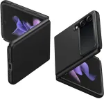 Spigen Kaitse&uuml;mbris AirSkin, Samsung Galaxy Z Flip3 5G, must,