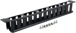 TOTEN , 19 "cable entry panel with cover plate, 1U / 19-MCM1
