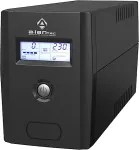 UPS ALANTEC Zasilacz awaryjny 800VA/480W, 220V/50Hz, obudowa Tower, LCD, 2&times;CEE 7/3, USB, akumulator VRLA 1&times;9Ah, kabel USB A-B 1.2 m, kabel zasilający CEE 7/7 1.4 m
