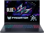 S&uuml;learvuti ACER | Predator Helios Neo 16S AI PHN16S-71-7556 | Abyssal Black | 16 " | OLED | WQXGA | 2560 x 1600 pixels | Intel Core Ultra 7 | 255HX | 16 GB | DDR5 | Solid-state drive capacity 1000 GB | NVIDIA GeForce RTX 5060 | GDDR7 | 8 GB | Windows ...