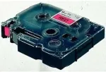 Brother - Laminiertes Band schwarz auf rot - Rolle (0,9 cm x 8 m) - 1 Rolle(n) - f&uuml;r P-Touch 10XX, 1180, 12XX, 1400, 16XX, 18, 18XX, 19XX, 210, 220, 2430, 2500, 2700, 9400 (TZ421)