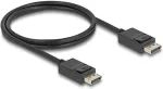 DELOCK DisplayPort Kabel 16K 30 Hz / 8K 60 Hz 40 Gbps 1 m