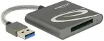 DELOCK USB 3.0 Card Reader f&uuml;r XQD 2.0 Speicherkarten
