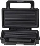 Adler CR 3074 Sandwich maker 2-in-1 Black, Stainless steel