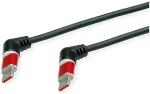 ROLINE 11.02.8347 USB cable USB 2.0 1 m USB C Black, Red
