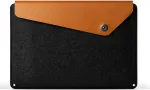 Mujjo Kott Sleeve, Apple MacBook Pro 16" / 15.4", vildist / naturaalsest nahast, helepruun,