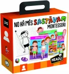 HEADU Развивающая игра Монтессори "Как мы созданы" (на лат. языке)