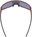 Uvex sequenze CV Multi-sport glasses Unisex Semi rimless Red