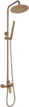 No name SHOWER COLUMN NERI PLUS+MIXER COPPER