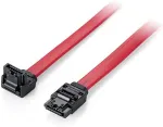 EQUIP SATA-Kabel 7-Pin->7-Pin abgewink. 6Gbps 0.50m rot PVC Polybeutel