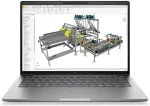 S&uuml;learvuti Hp ZBook 8 G2a Copilot+ PC AMD Ryzen AI 9 HX PRO PRO 470 Mobile workstation 35.6 cm (14") WUXGA 32 GB DDR5-SDRAM 512 GB SSD Wi-Fi 7 (802.11be) Windows 11 Pro AI Workstation, AI PC Silver