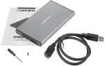 NAT EC HDD ENCLOSURE RHINO GO (USB 3.0, 2.5", GREY)