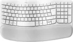 Klaviatuur Logitech Wave Keys Keyboard with cushioned palm rest wireless Bluetooth LE QWERTY off-white (PAN)