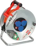 Brennenstuhl 1198750 cord reel 3 AC outlet(s) 40 m