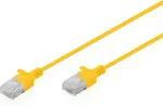 Digitus Patchkabel CAT 6 U-UTP Slim 1m Gelb