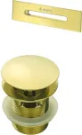 Deante Bathtub accessories set - stopper and overflow