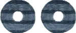 Anker Eufy | 2-Pack Vacuum Mop Replacement Pads, Compatible C20 Series Robot Vacuums | Gray/Blue