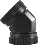 PHANTEKS Glacier Adapter 45 Degree 12mm OD to 12mm OD Hardtube, Black
