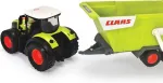 Simba-Dickie Dickie CLAAS Farm tractor & trailer, toy vehicle