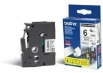 Brother | TZe-S211 Strong Adhesive Laminated Tape | Black on White | TZe | 8 m | 6 cm