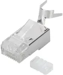 Digitus Modularstecker f&uuml;r Rundkabel, CAT 6A, geschirmt