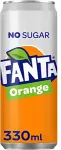 Fanta Karastusjook Orange Zero 330 ml, purk