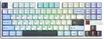 Klaviatuur AULA Gasket F87 Pro V2 Glacier Blue Star Vector RGB Keyboard