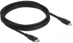DeLOCK Daten- und Ladekabel USB Type-C&trade; zu Lightning&trade; f&uuml;r iPhone&trade;, iPad&trade; und iPod&trade; schwarz 2 m MFi