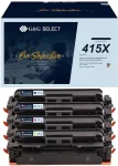 Tooner G&G Select XL-Toner ersetzen HP 415X 4 St&uuml;ck
